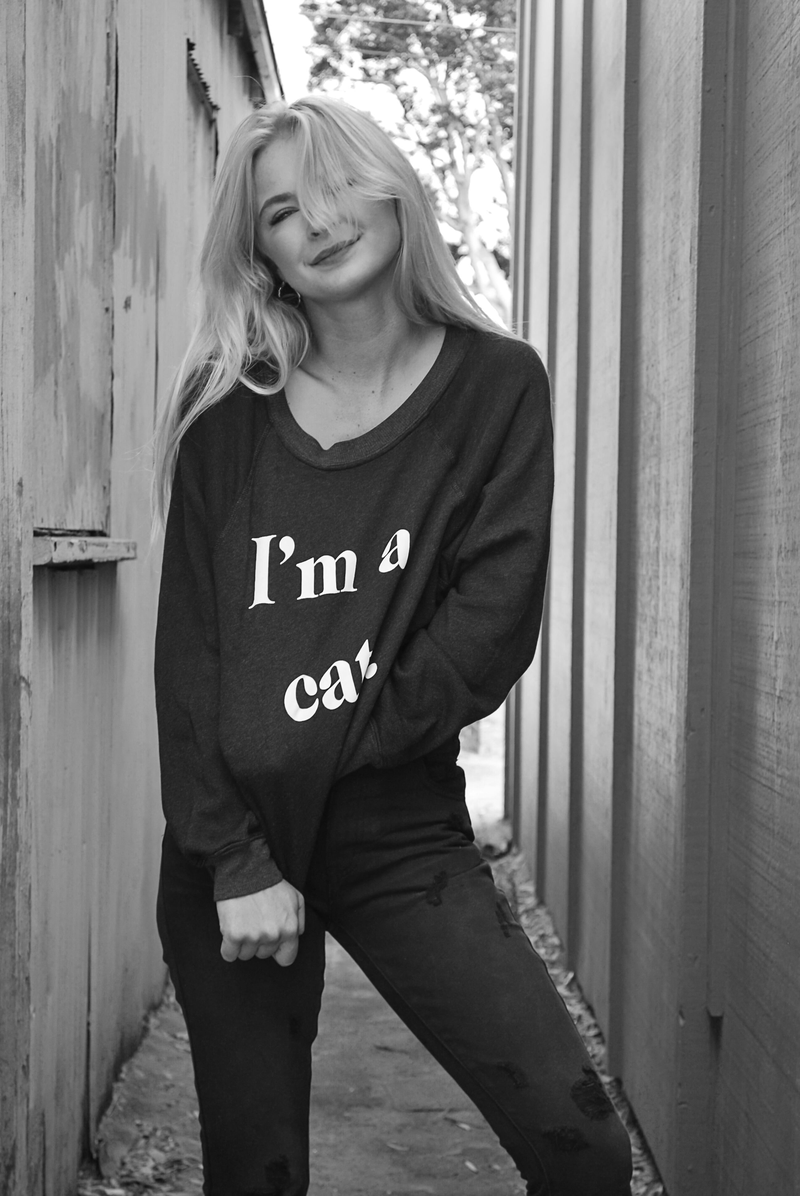 Wildfox Cat Sommers Sweater