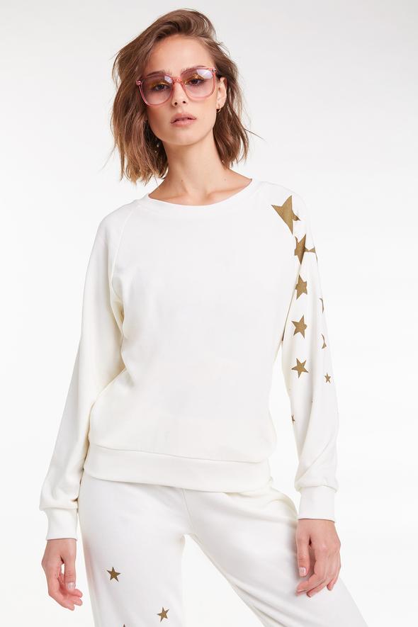 Wildfox Falling Stars Fiona Sweater