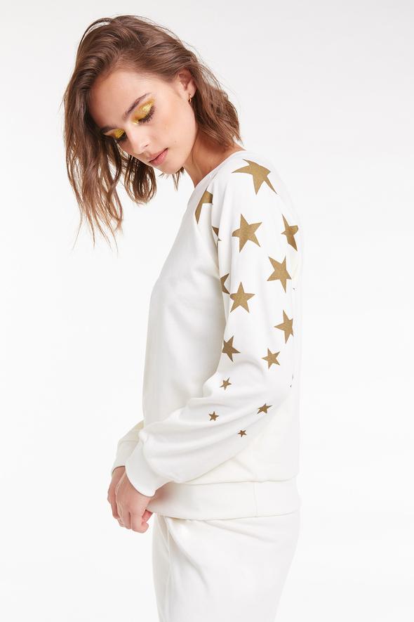 Wildfox Falling Stars Fiona Sweater