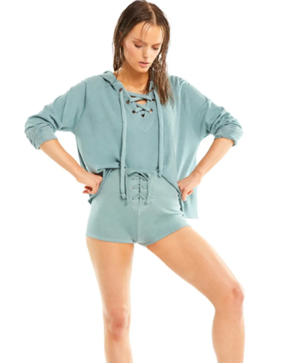 Wildfox Hutton Sweater Pigment Green - Buy Now