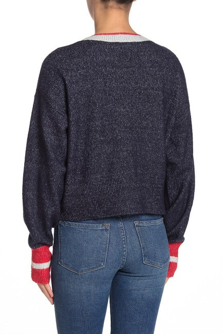 WILDFOX Malone 78 Sweater with Embellishments