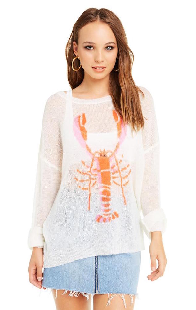 Wildfox Rock Lobster Sweater