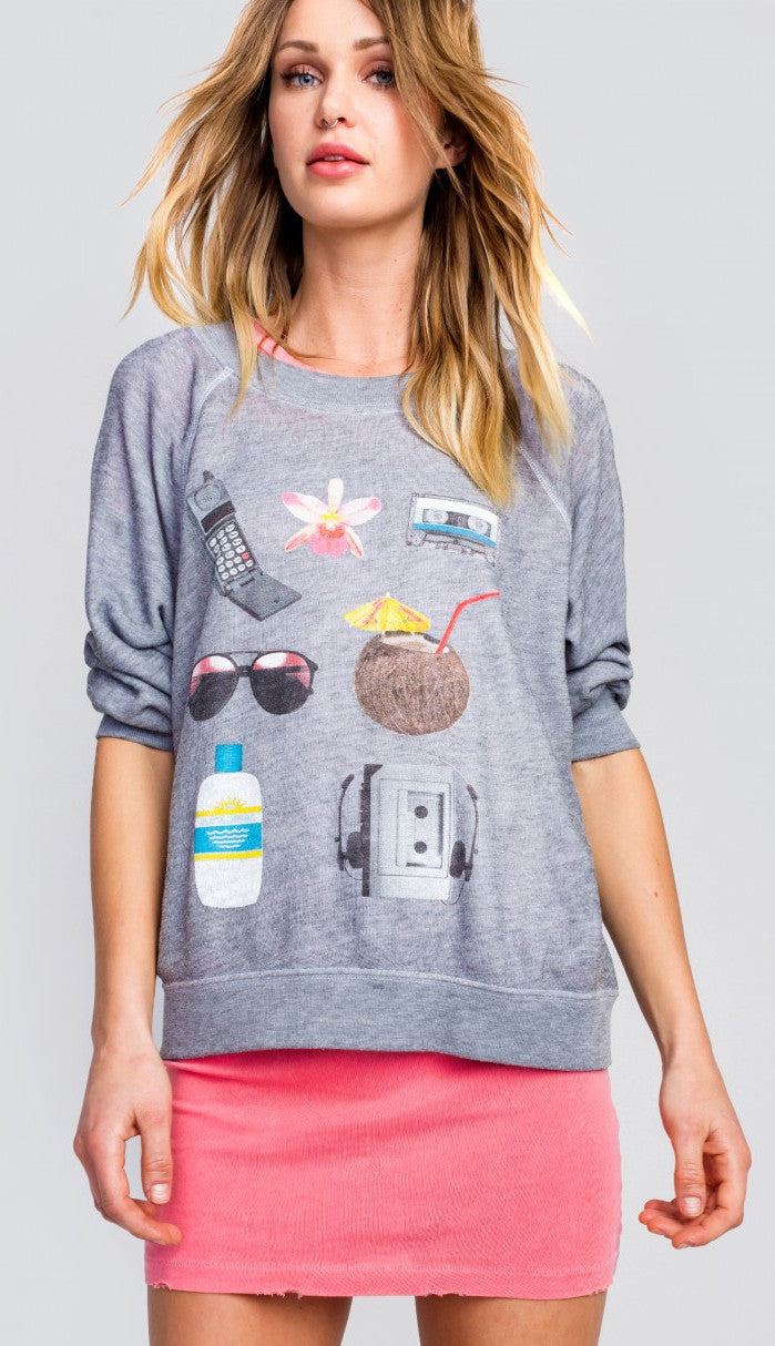 Wildfox Tanning Essentials Sommers Sweater - Buy Now