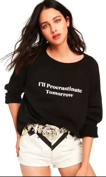 Wildfox Tomorrow Procrastinate Sweater