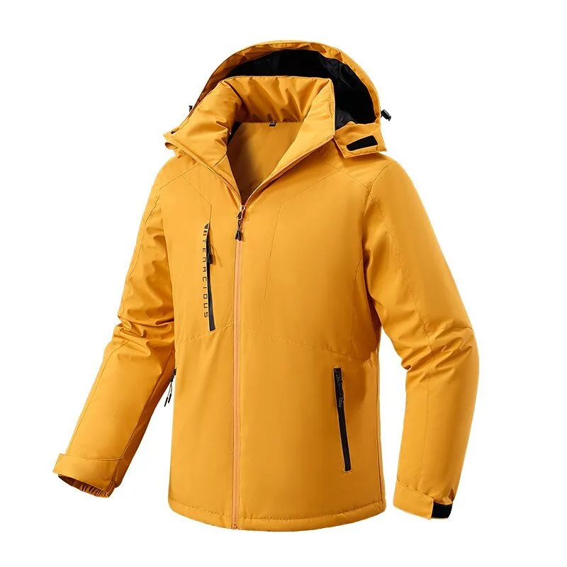 Winter parka for men, warm & waterproof 1.2kg - MILOOR Tenacious.