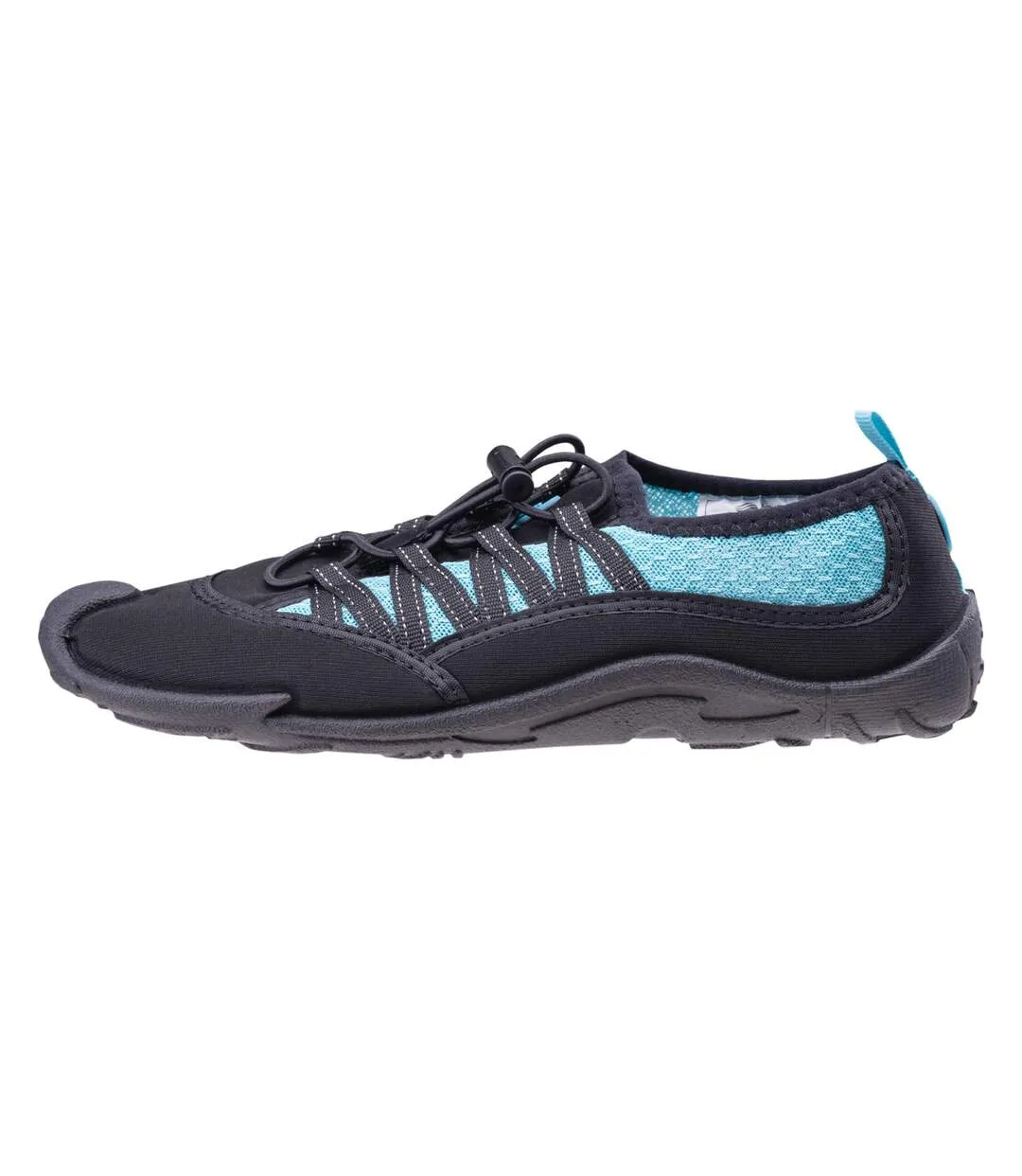 Womens/ladies gimani water shoes black/light blue Aquawave