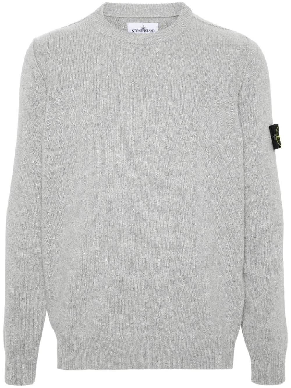 WOOL-BLEND CREW-NECK SWEATER