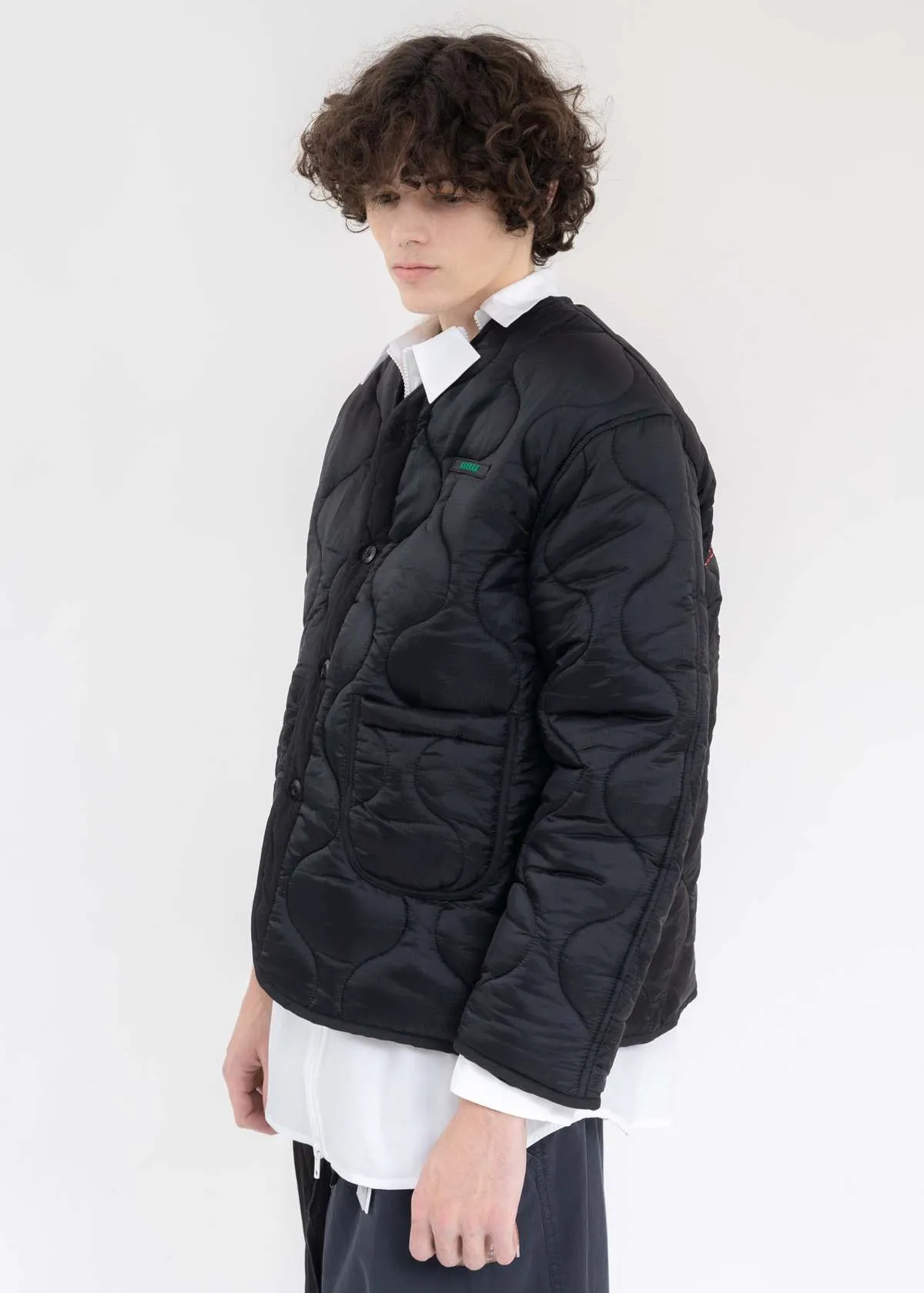 YLUML QUILTED JACKET - Black