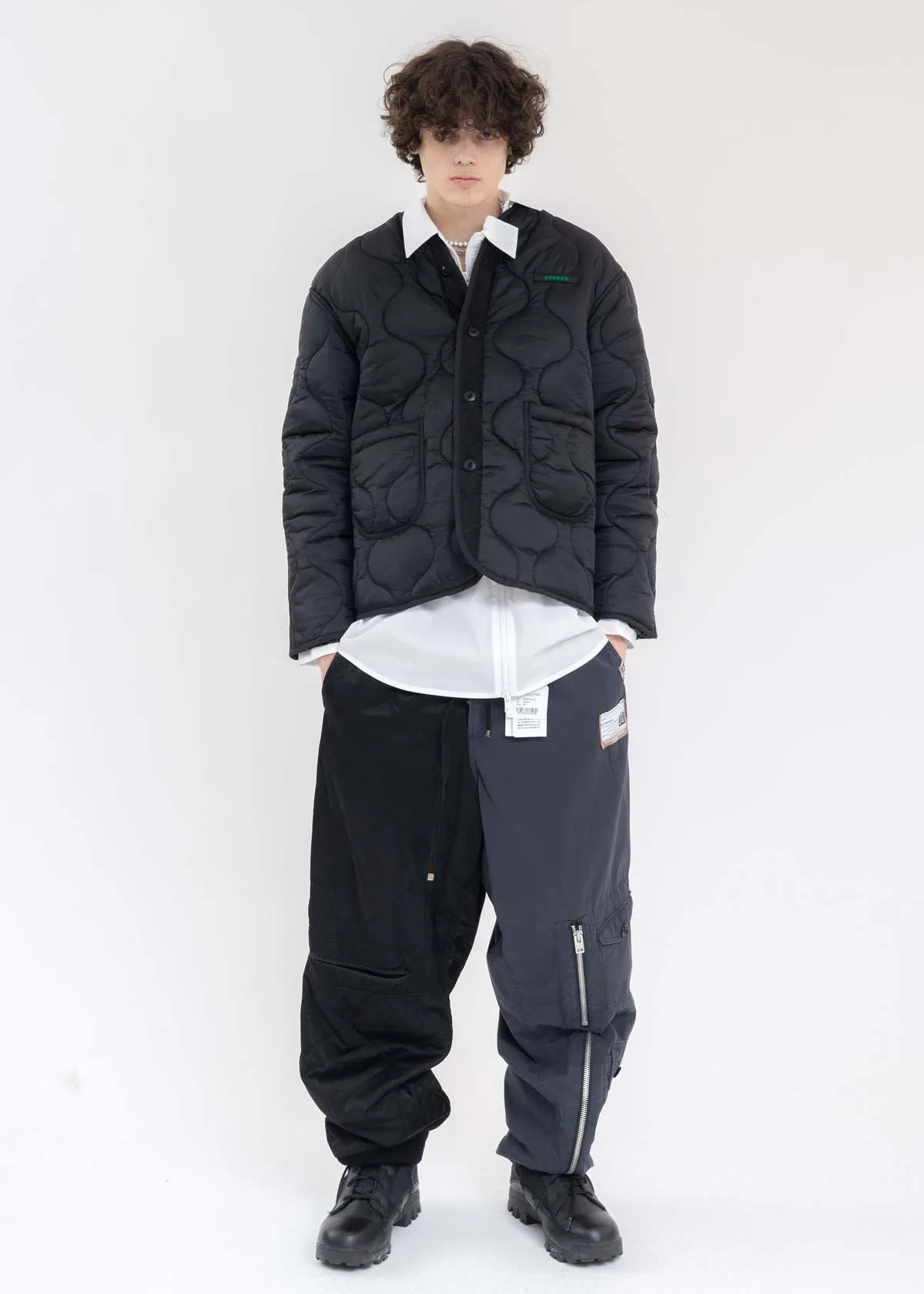 YLUML QUILTED JACKET - Black