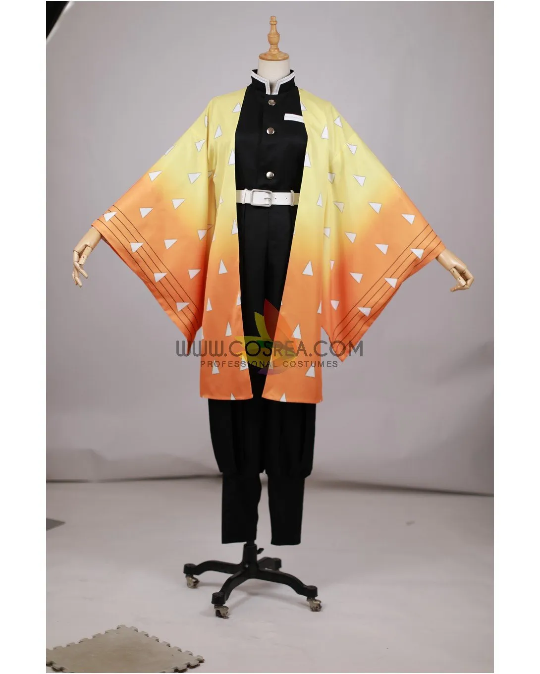 Zenitsu Agatsuma Cosplay Costume