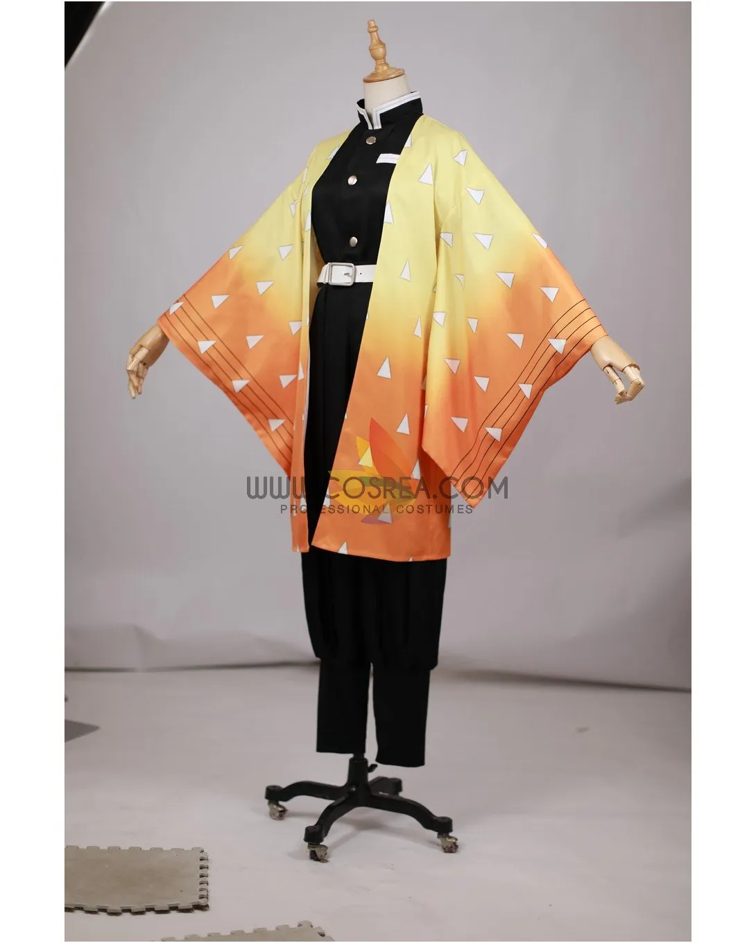 Zenitsu Agatsuma Cosplay Costume