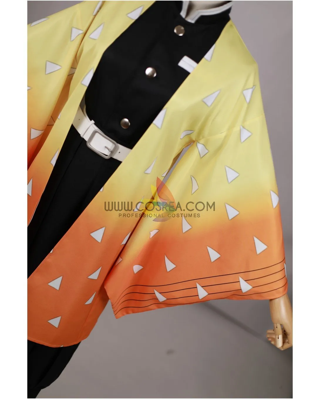 Zenitsu Agatsuma Cosplay Costume